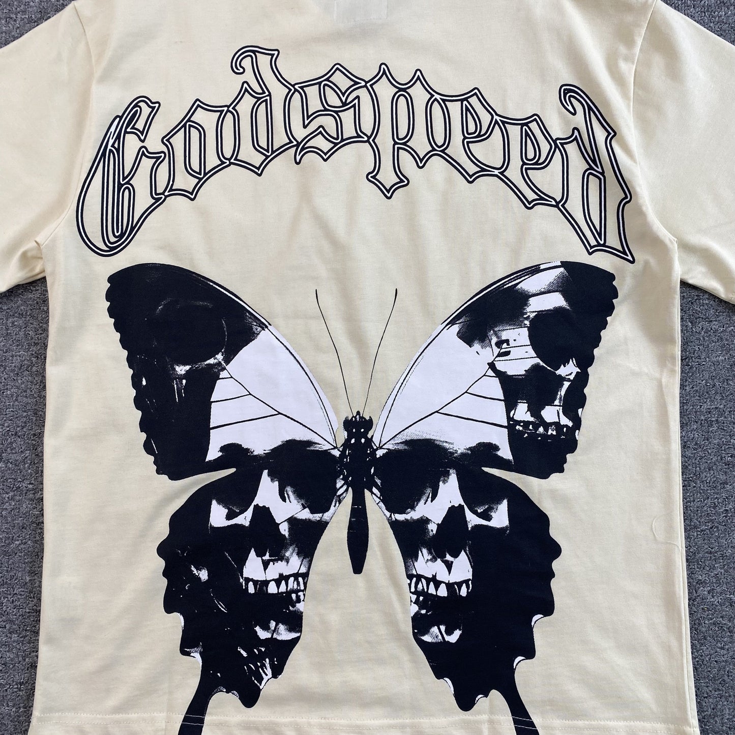 GODSPEED BUTTERFLY EFFECT T-SHIRT BONE - netstar®
