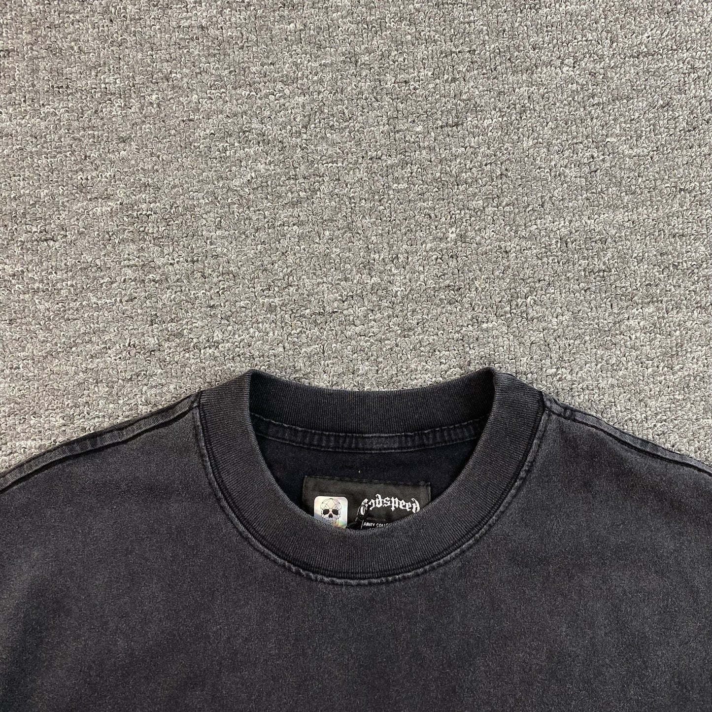 GODSPEED AMIGOS T-SHIRT WASHED BLACK - netstar®
