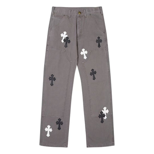 CHROME HEARTS JEANS BROWN - netstar®