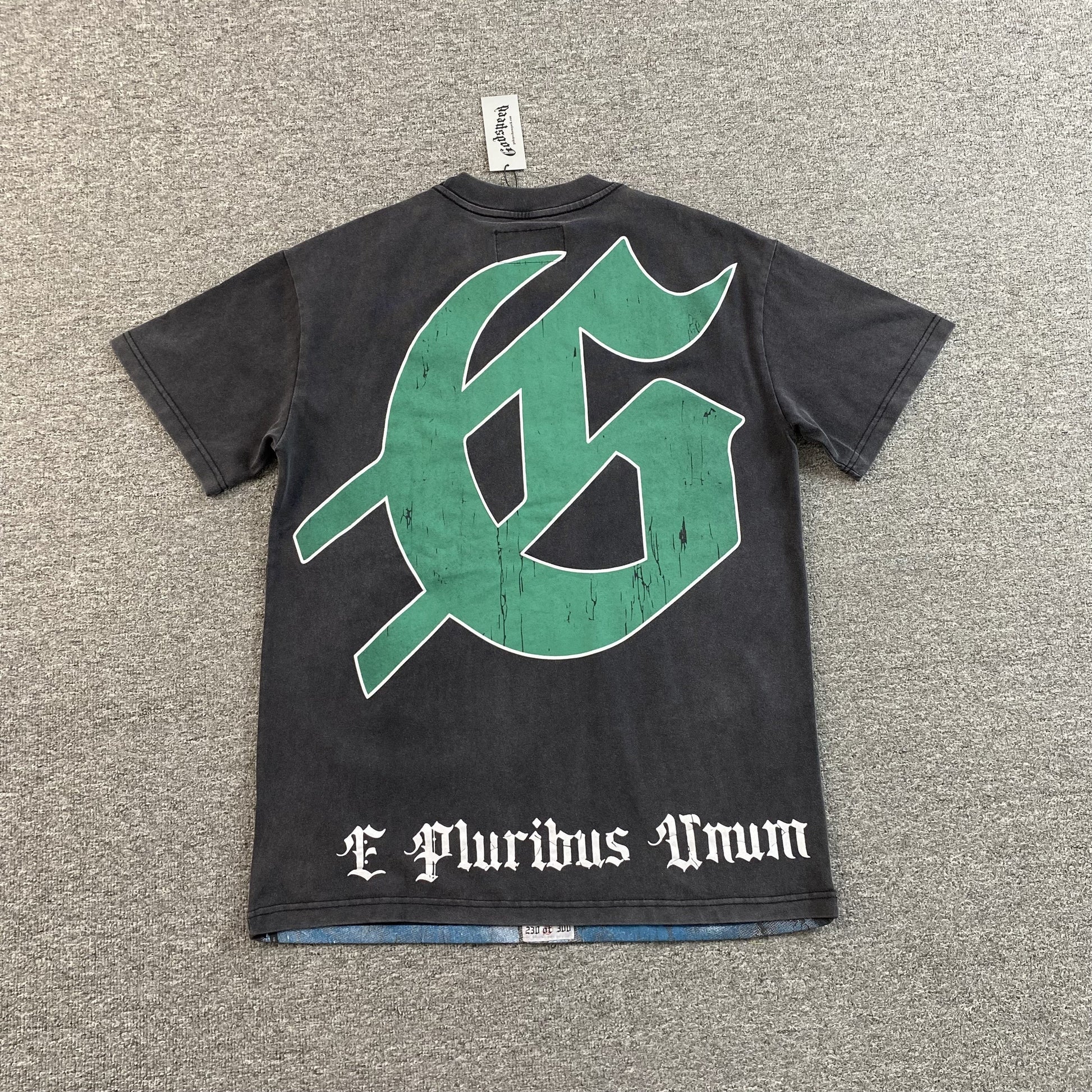 GODSPEED AMIGOS T-SHIRT WASHED BLACK - netstar®
