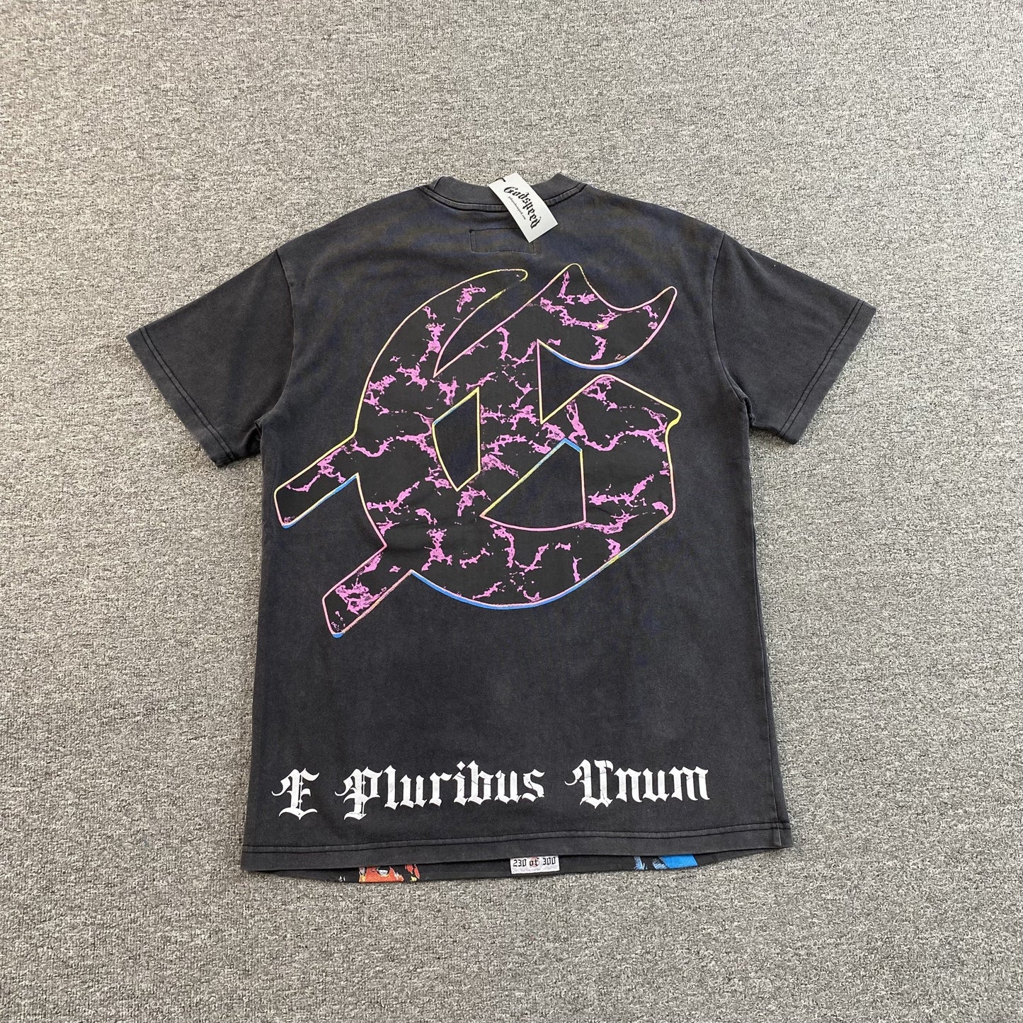 GODSPEED ROCK DREAMS T-SHIRT WASHED BLACK - netstar®