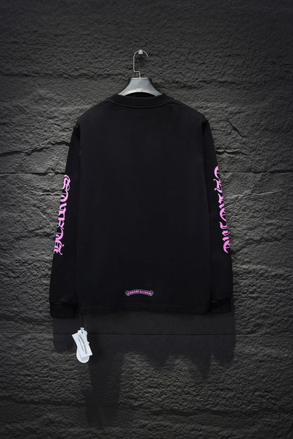 CHROME HEARTS PURPLE COLLAR LONGSLEEVE BLACK - netstar®
