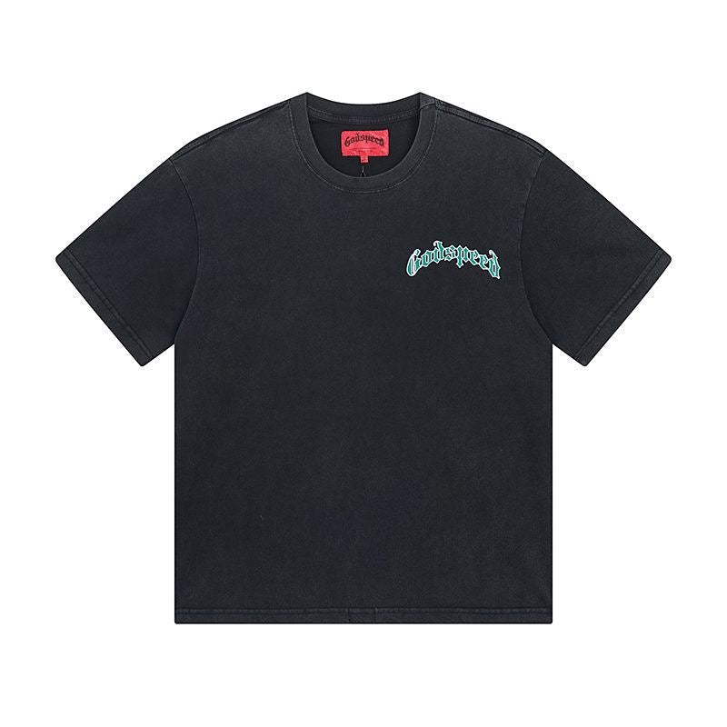 GODSPEED BALACLAVA SZN T-SHIRT WASHED BLACK - netstar®