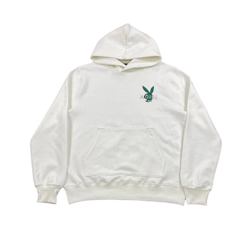 AMIRI PLAYBOY LOGO HOODIE WHITE GREEN - netstar®