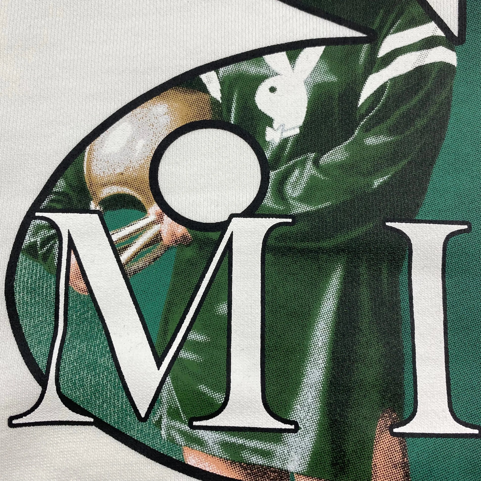 AMIRI PLAYBOY LOGO HOODIE WHITE GREEN - netstar®