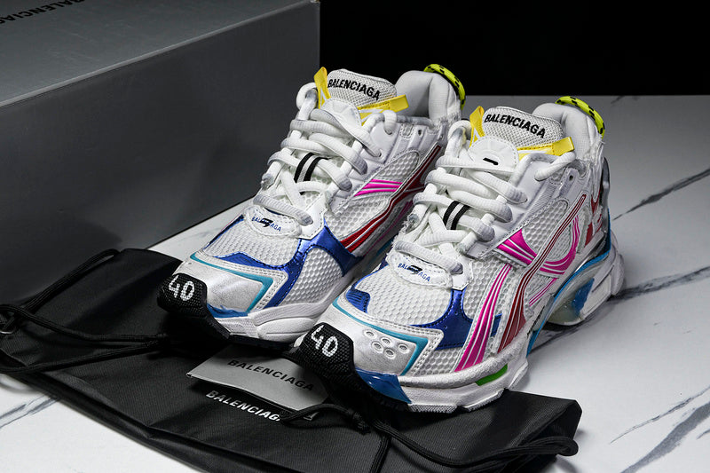 BALENCIAGA RUNNER x WHITE MULTICOLOR