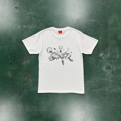 CORTEIZ ALLSTARZ SKYDIVER TEE WHITE - netstar®