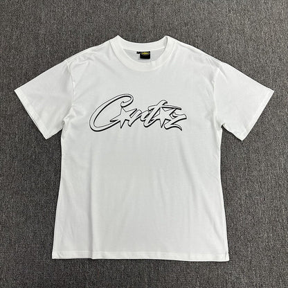 CORTEIZ ALLSTARZ TEE WHITE HOLLOW BLACK - netstar®