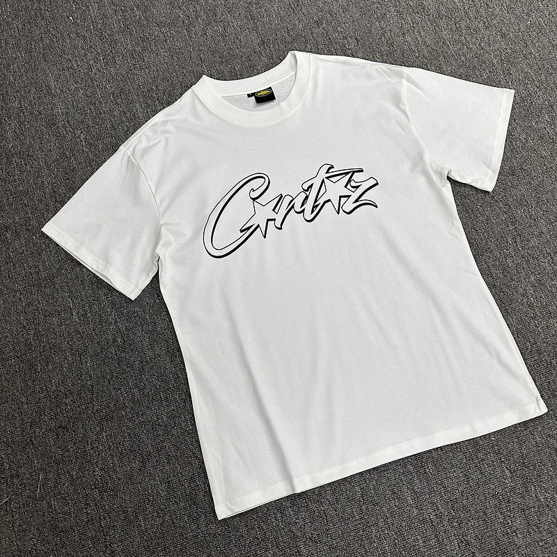 CORTEIZ ALLSTARZ TEE WHITE HOLLOW BLACK - netstar®
