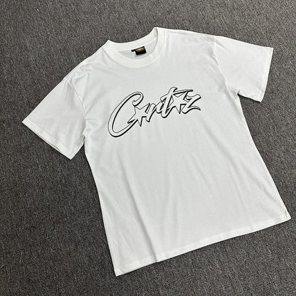 CORTEIZ ALLSTARZ TEE WHITE HOLLOW BLACK - netstar®