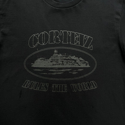 CORTEIZ OG ALCATRAZ TEE TRIPLE BLACK - netstar®