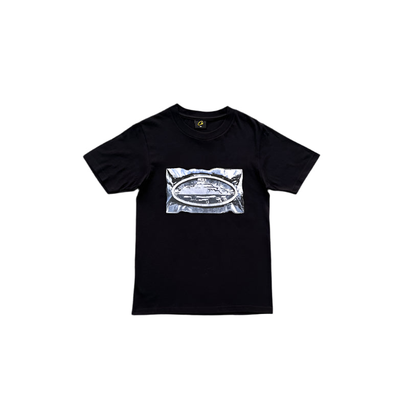 CORTEIZ VACUUM SEALED TEE BLACK - netstar®