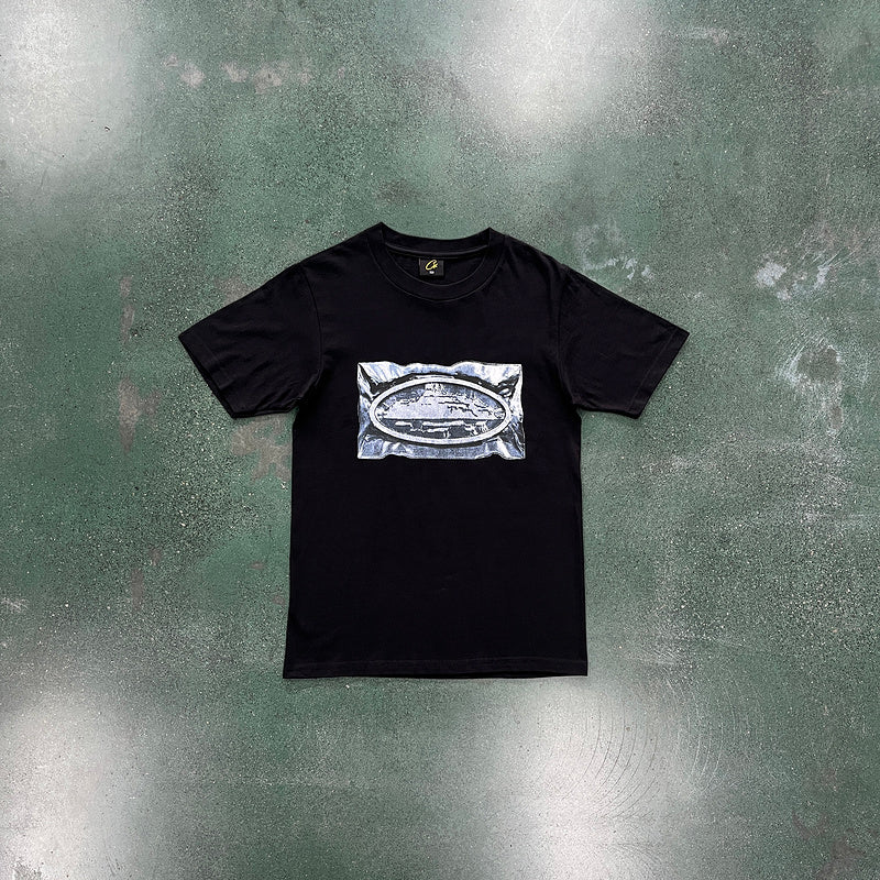 CORTEIZ VACUUM SEALED TEE BLACK - netstar®