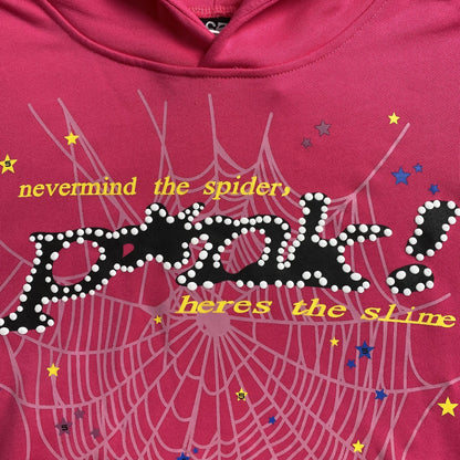 SP5DER P*NK HOODIE PINK - netstar®