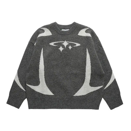 Y2K Knitted Jumper - netstar®
