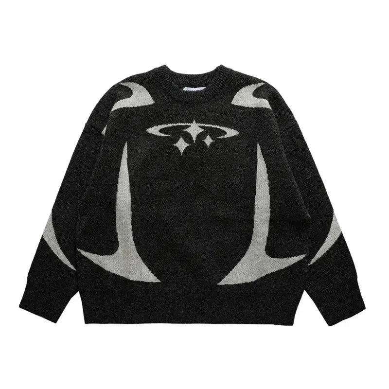 Y2K Knitted Jumper - netstar®