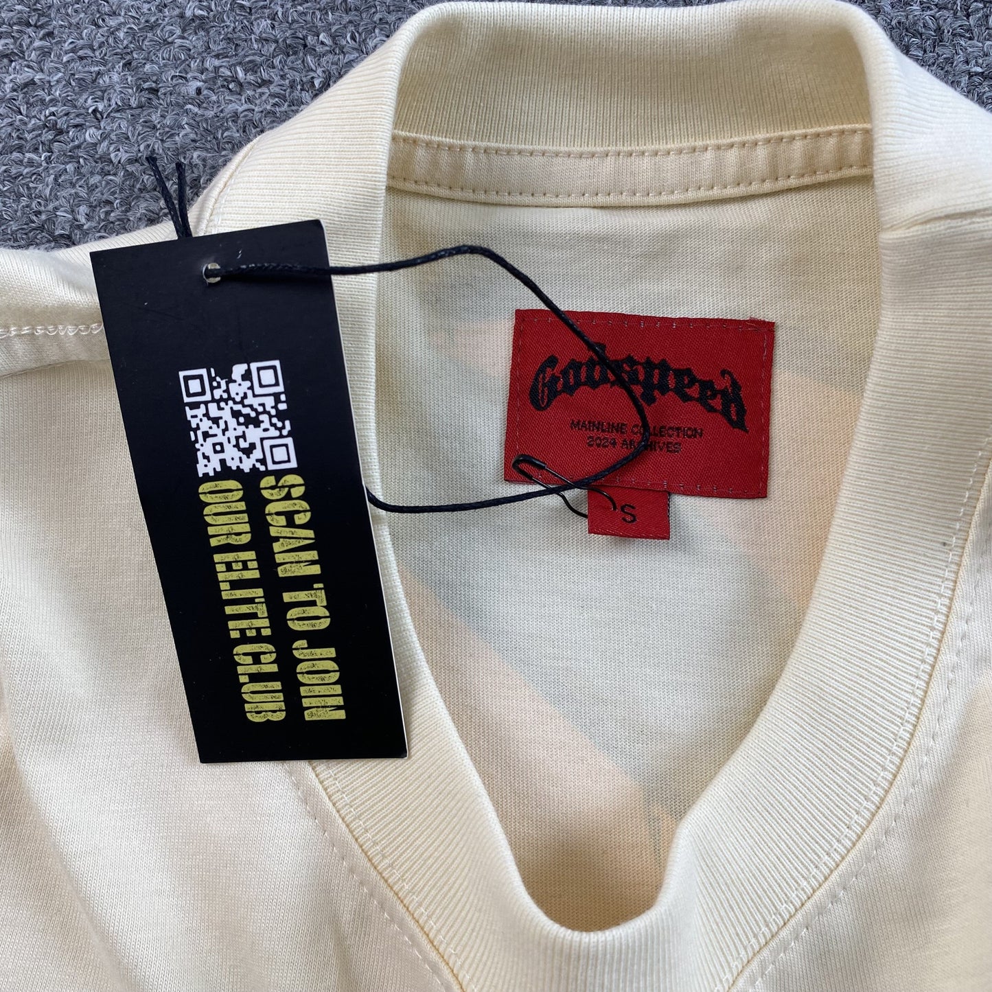 GODSPEED CHROME LIBERTY T-SHIRT BONE - netstar®