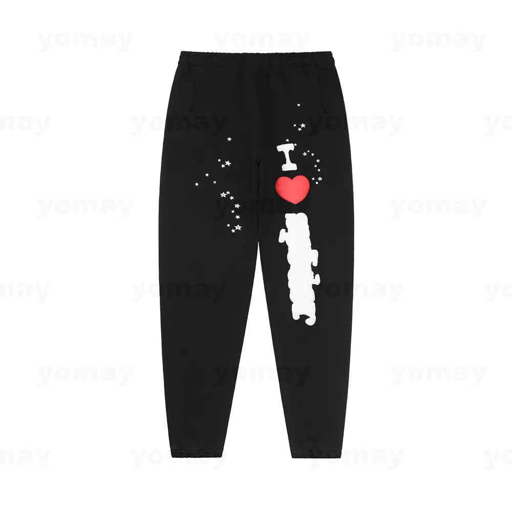 Hoodie Mens Womens Pink Black Fashion Designers Hoodies Pants Suits Sets Classic T Shirts Tees Clothes Sweatshirts T Shirt - netstar®