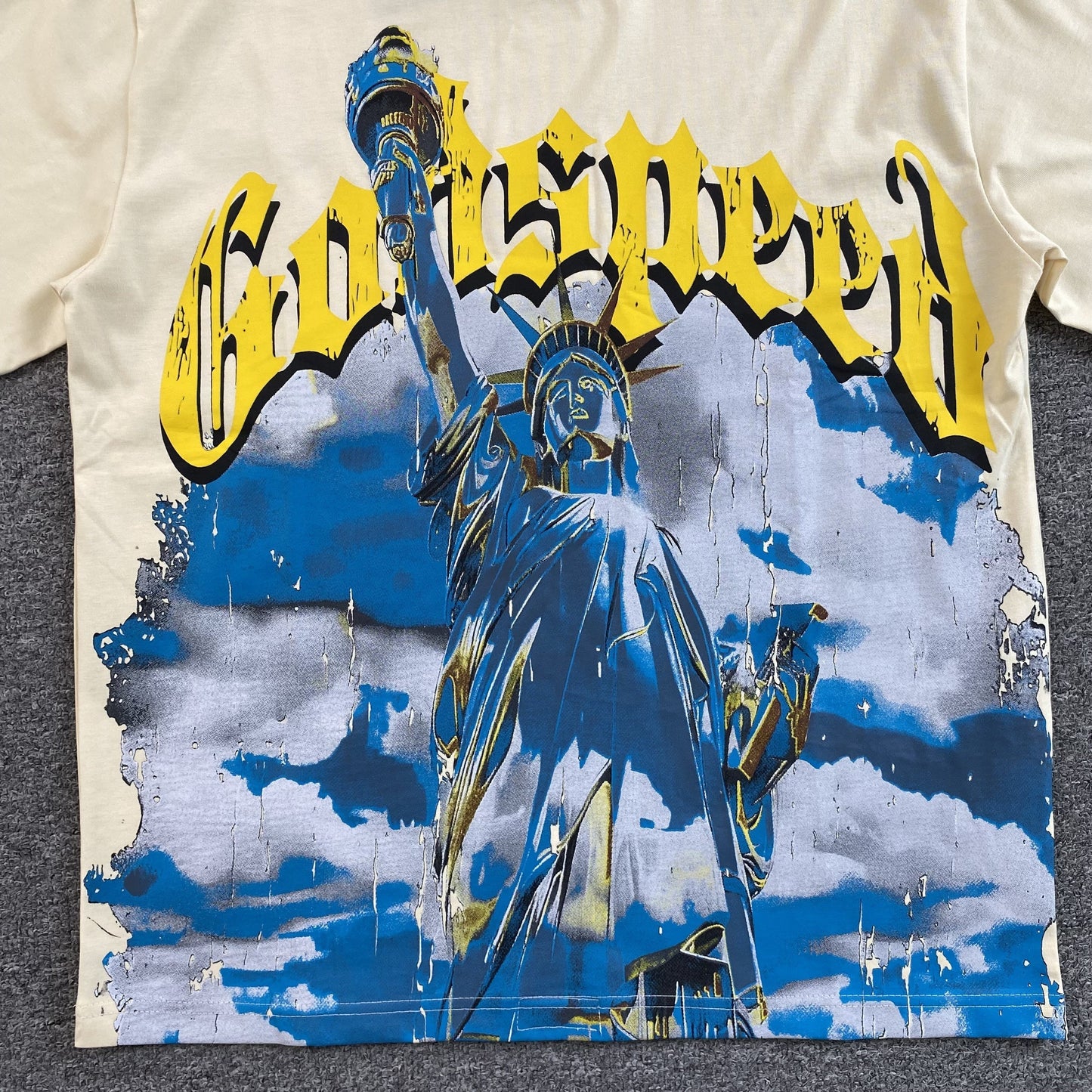 GODSPEED CHROME LIBERTY T-SHIRT BONE - netstar®