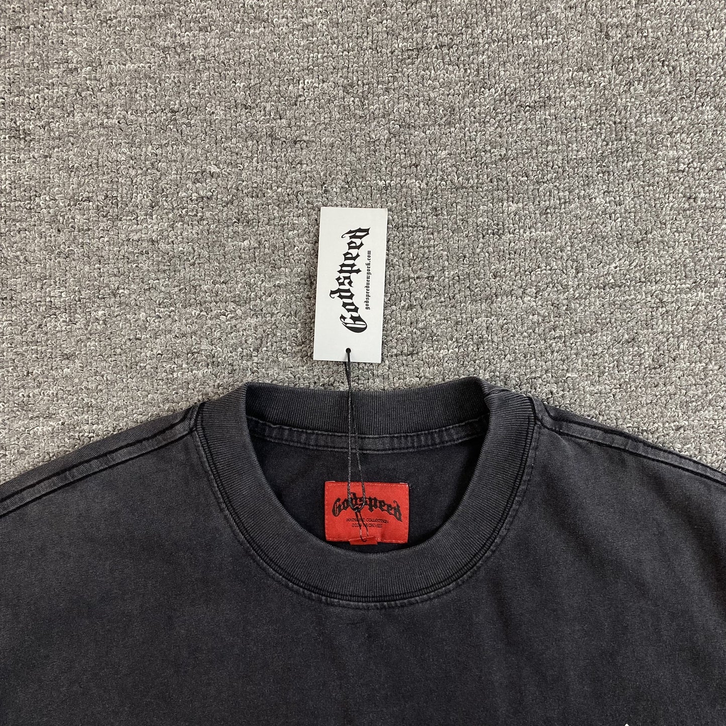 GODSPEED BUTTERFLY EFFECT T-SHIRT WASHED BLACK - netstar®