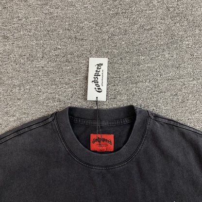 GODSPEED BUTTERFLY EFFECT T-SHIRT WASHED BLACK - netstar®