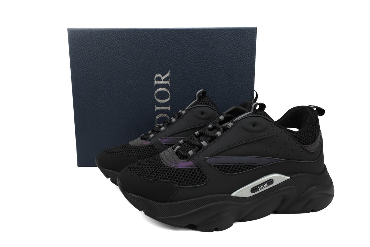 DIOR B22 REFLECTIVE BLACK - netstar