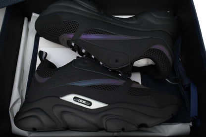 DIOR B22 REFLECTIVE BLACK - netstar