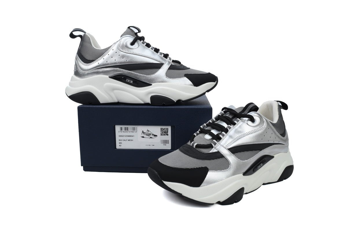 DIOR B22 SILVER BLACK - netstar