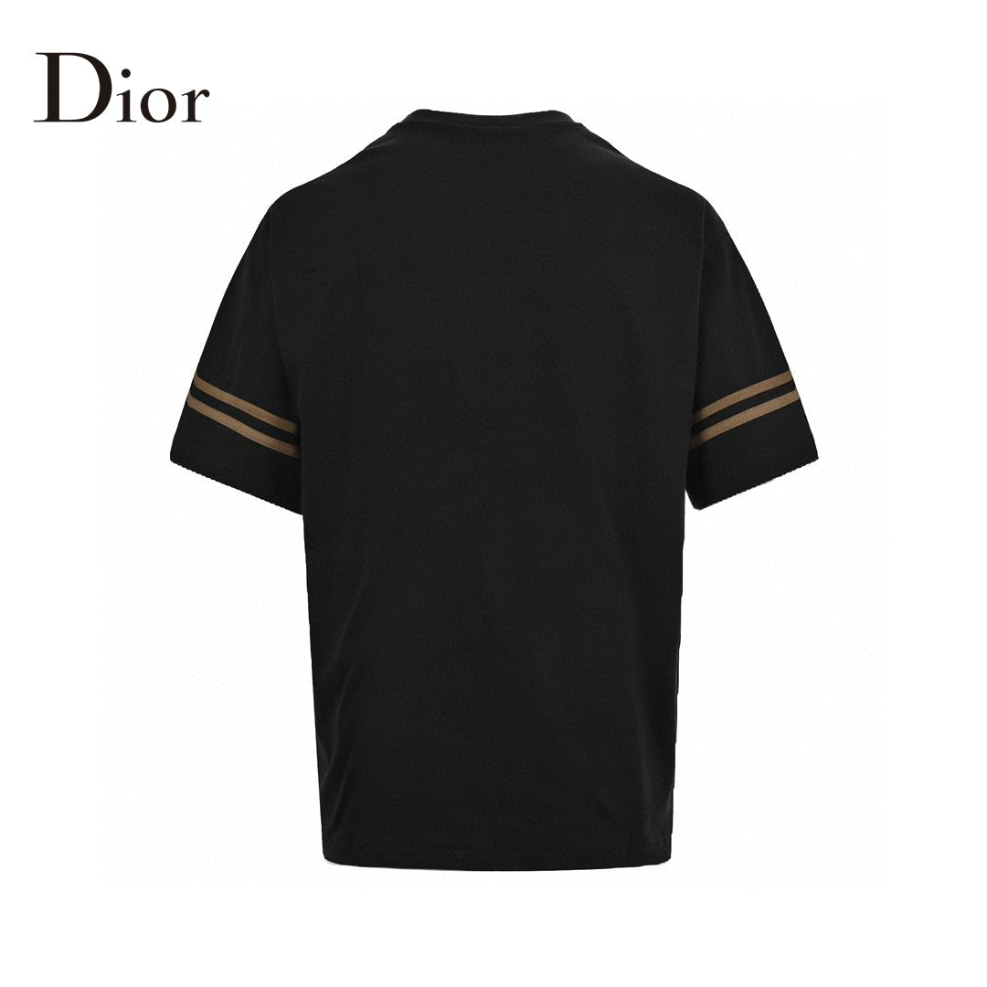 Dior Black and Brown T-Shirt - netstar