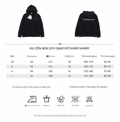 Dior Black Hoodie - netstar