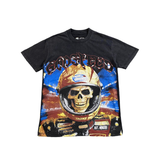 GODSPEED RACER GOLDIE T - SHIRT WASHED BLACK - netstar®