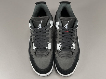 JORDAN 4 x BLACK CANVAS - netstar