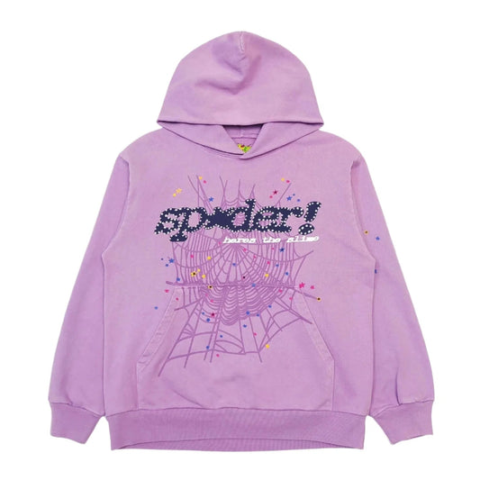 SP5DER ACAI HOODIE PURPLE - netstar®