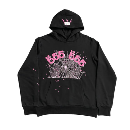 SP5DER ANGEL NUMBER HOODIE BLACK - netstar®