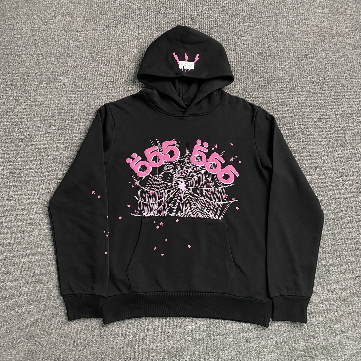 SP5DER ANGEL NUMBER HOODIE BLACK - netstar®