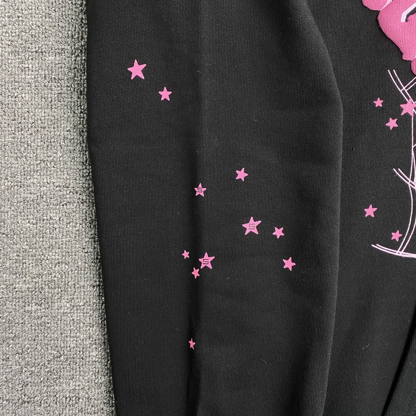 SP5DER ANGEL NUMBER HOODIE BLACK - netstar®