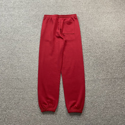 SP5DER VVS SWEATPANTS RED - netstar®